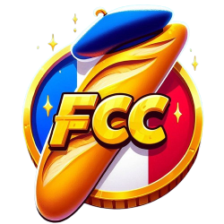 French Cliché Coin Logo